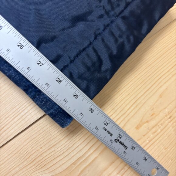 Vintage Orvis Jeans Mens 34x30 Blue Denim Upland Hunting Fishing Talon Zipper - Picture 6 of 10